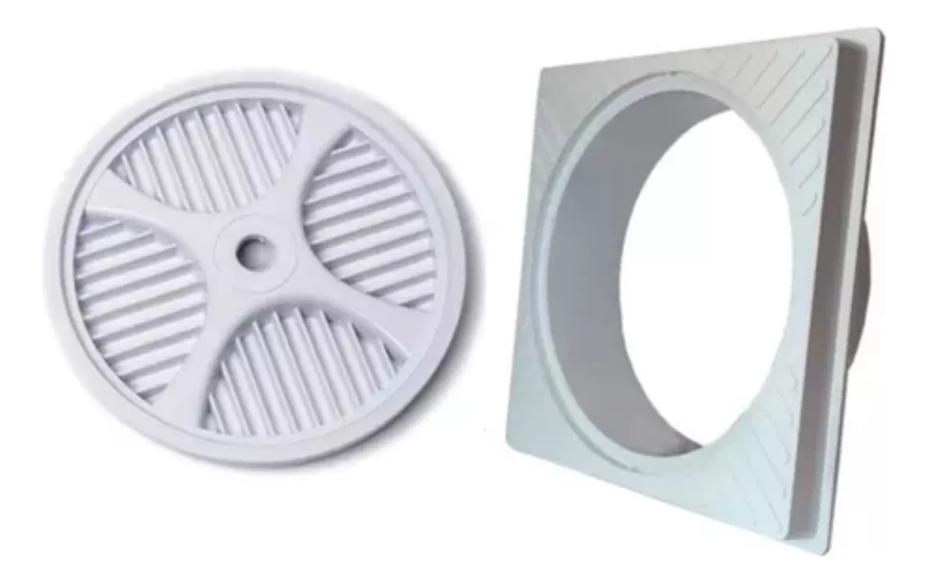 Tapa y marco para Skimmer Vulcano