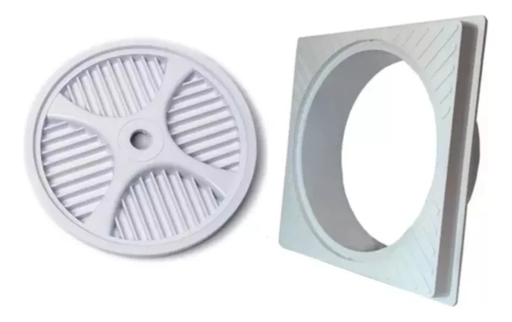 Tapa y marco para Skimmer Vulcano